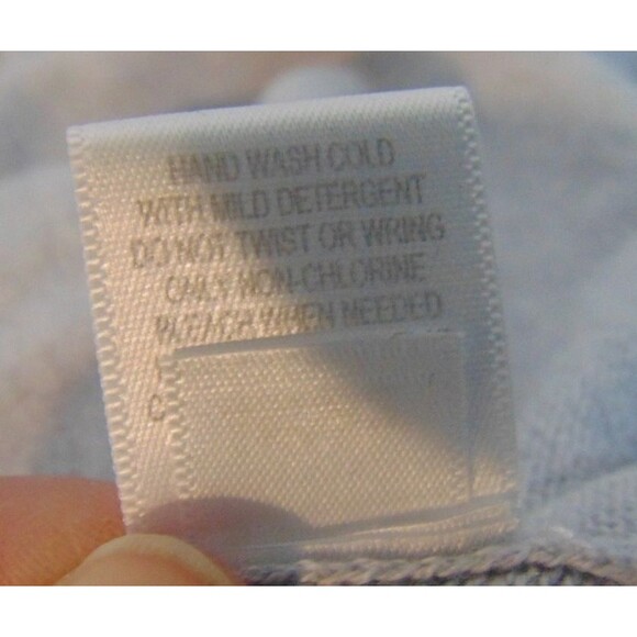 Garnet Hill Sweater Size Large Gray Fine Merino Wool Blend Knit Bell Sleeve - Picture 10 of 10